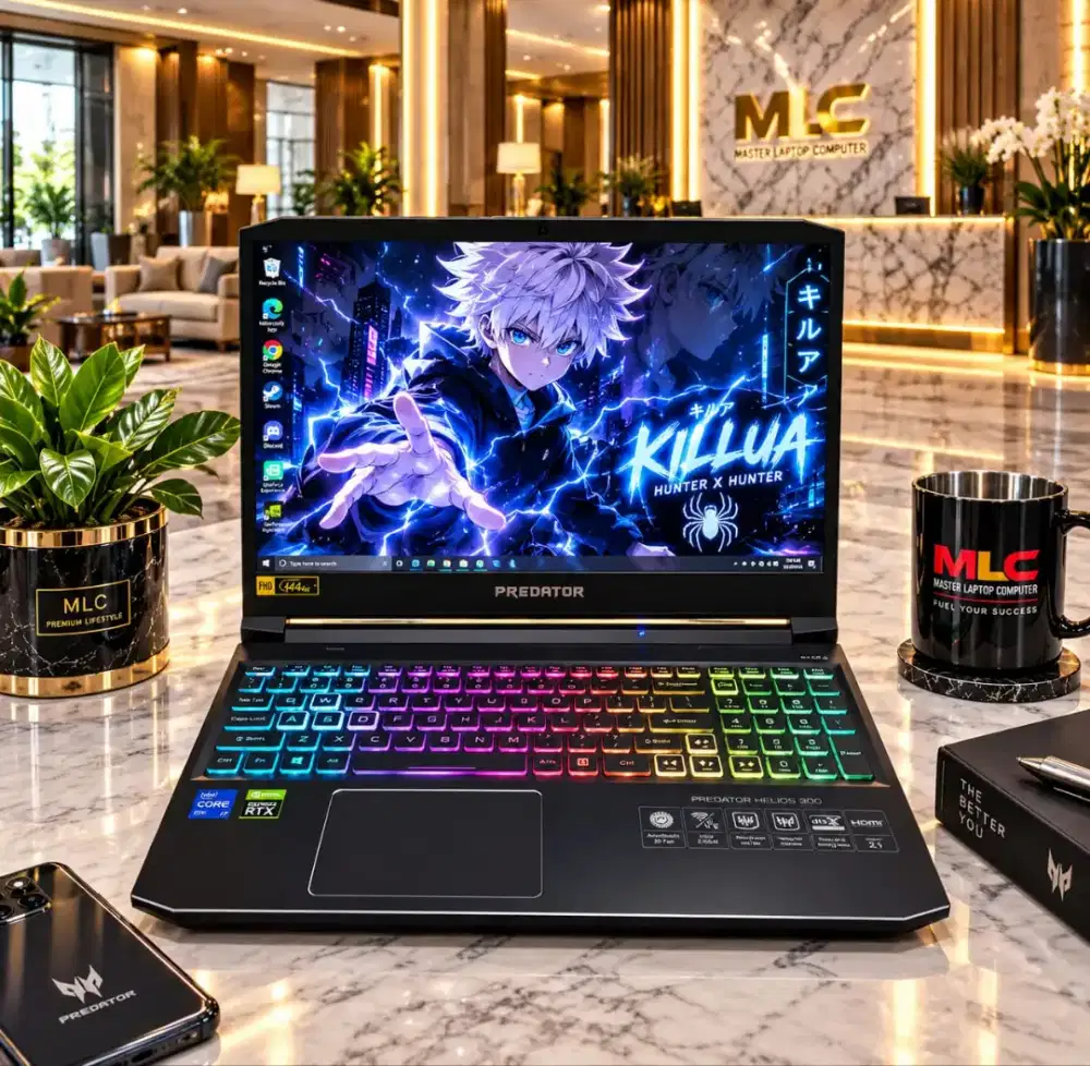 ACER PREDATOR HELIOS LIKE NEW [RAM 16GB SSD 512GB RTX 3070 VRAM 8GB]