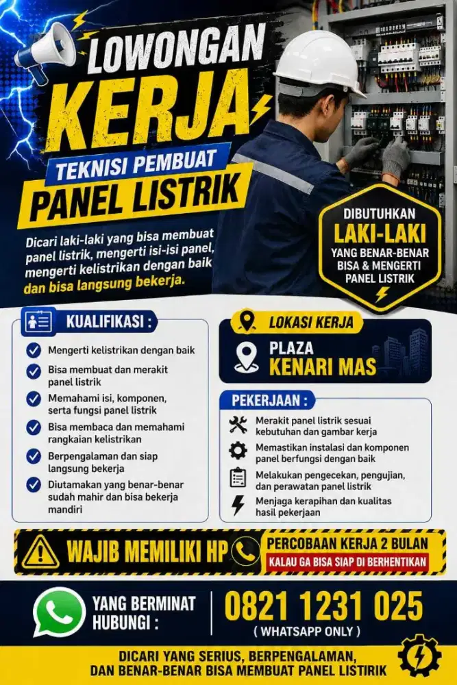 Lowongan kerja di toko kenari mas