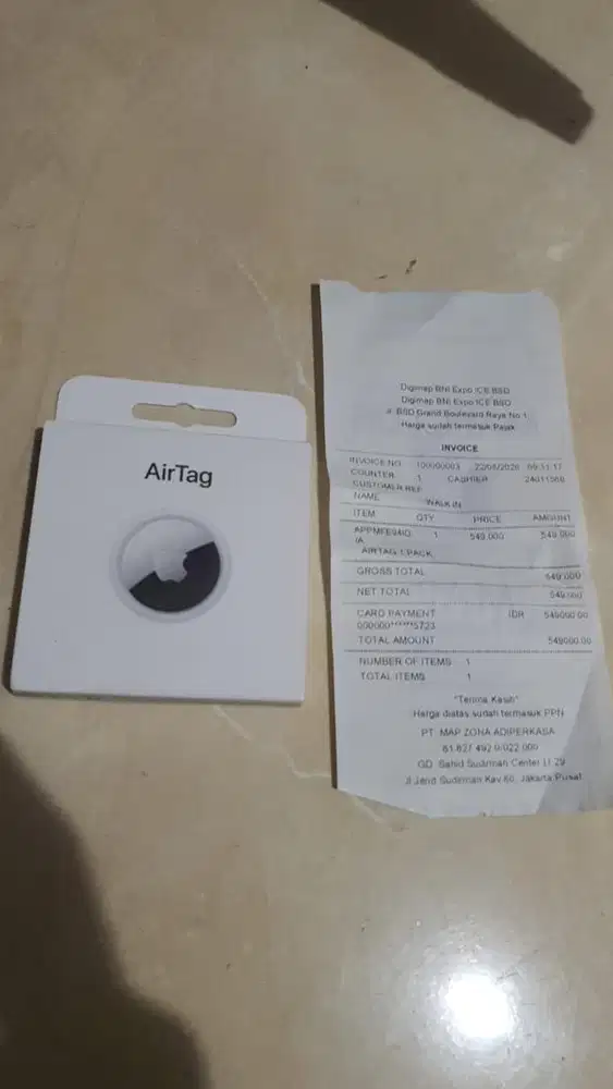 Apple Airtag 2 Generasi Kedua Segel