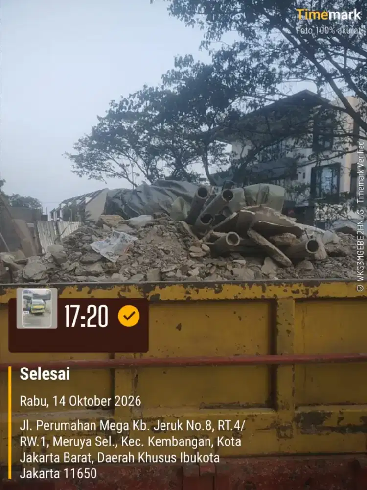 Jasa buang puing sampah