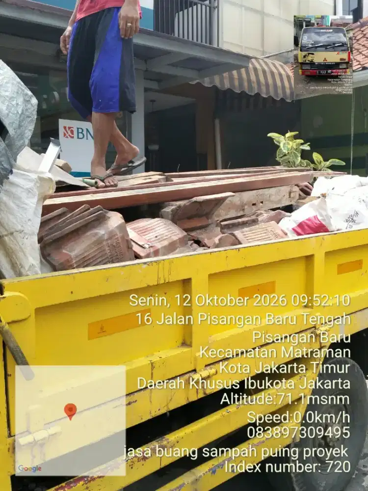 Jasa buang puing sampah