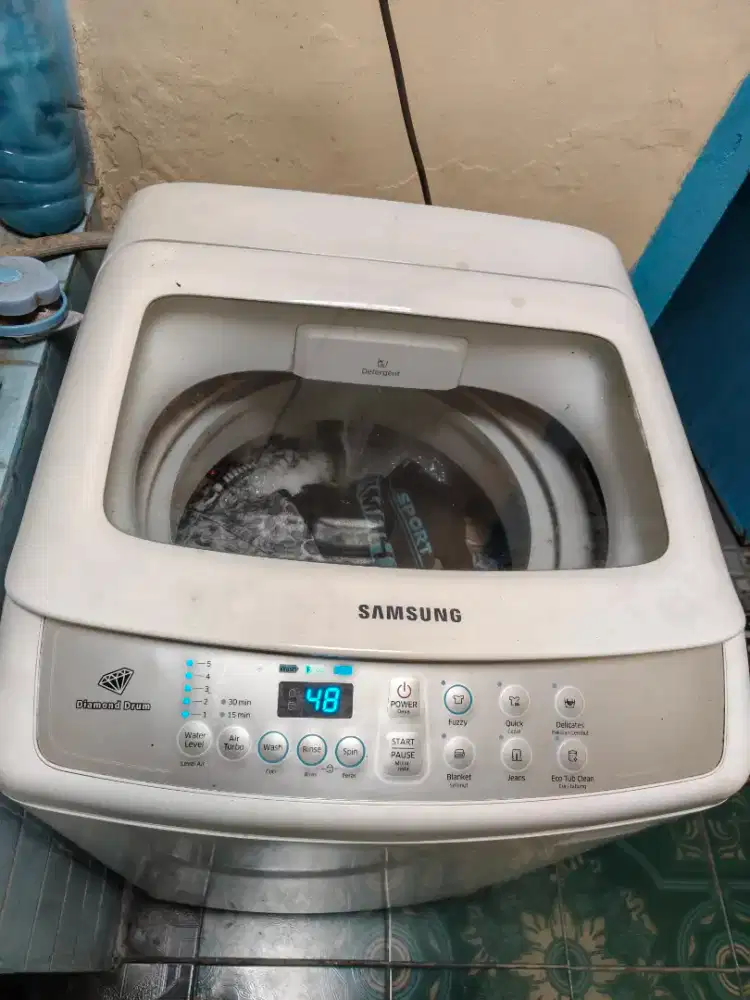 Jual mesin cuci Samsung top loading 8kg