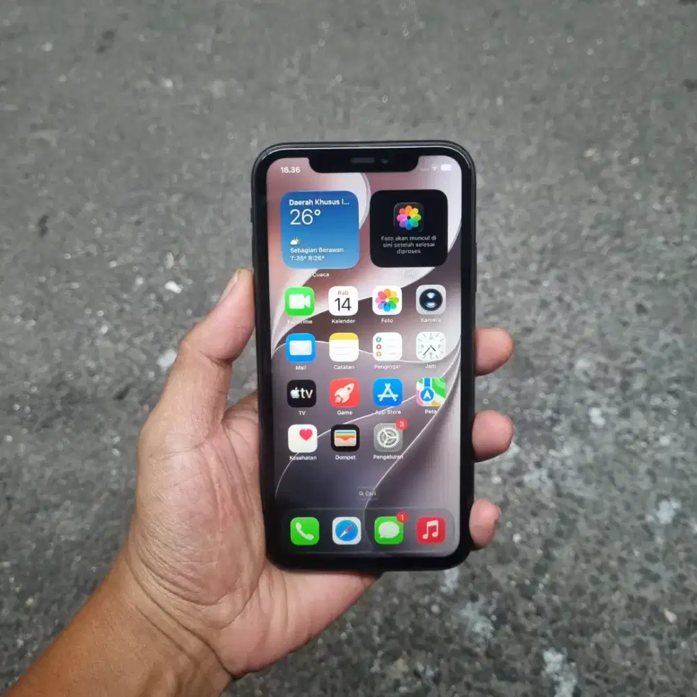 Iphone 11 64gb fulset cesan ga ori