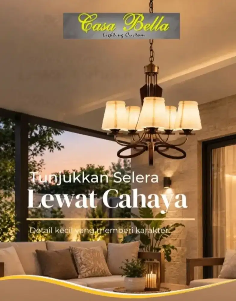 Lampu gantung minimalis