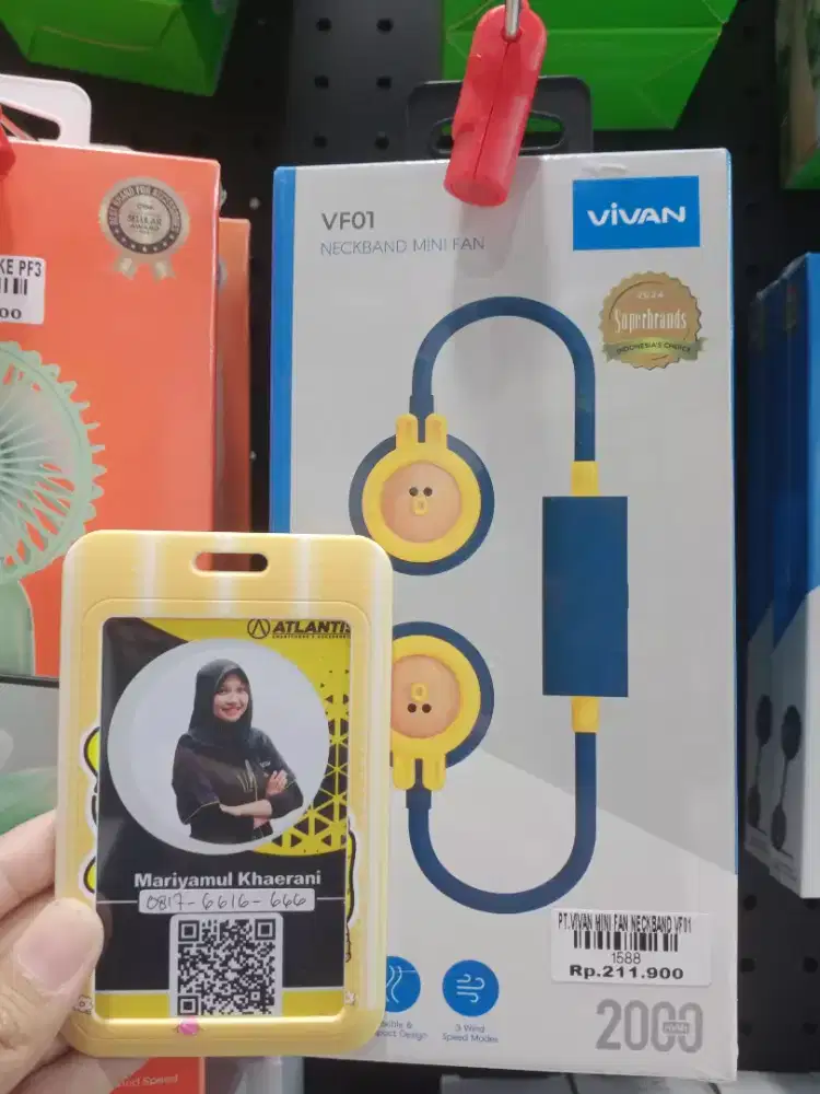 VIVAN MINI FAN NECKBAND VF01