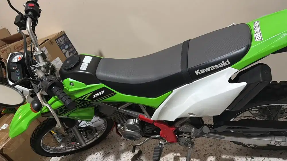 Kawasaki KLX 150 Full Orisinil Km Antik 560