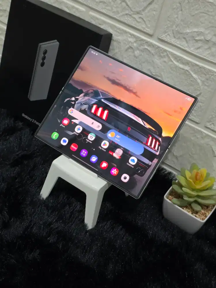 Samsung Z Fold 6 Silver 512Gb Bening Lengkap