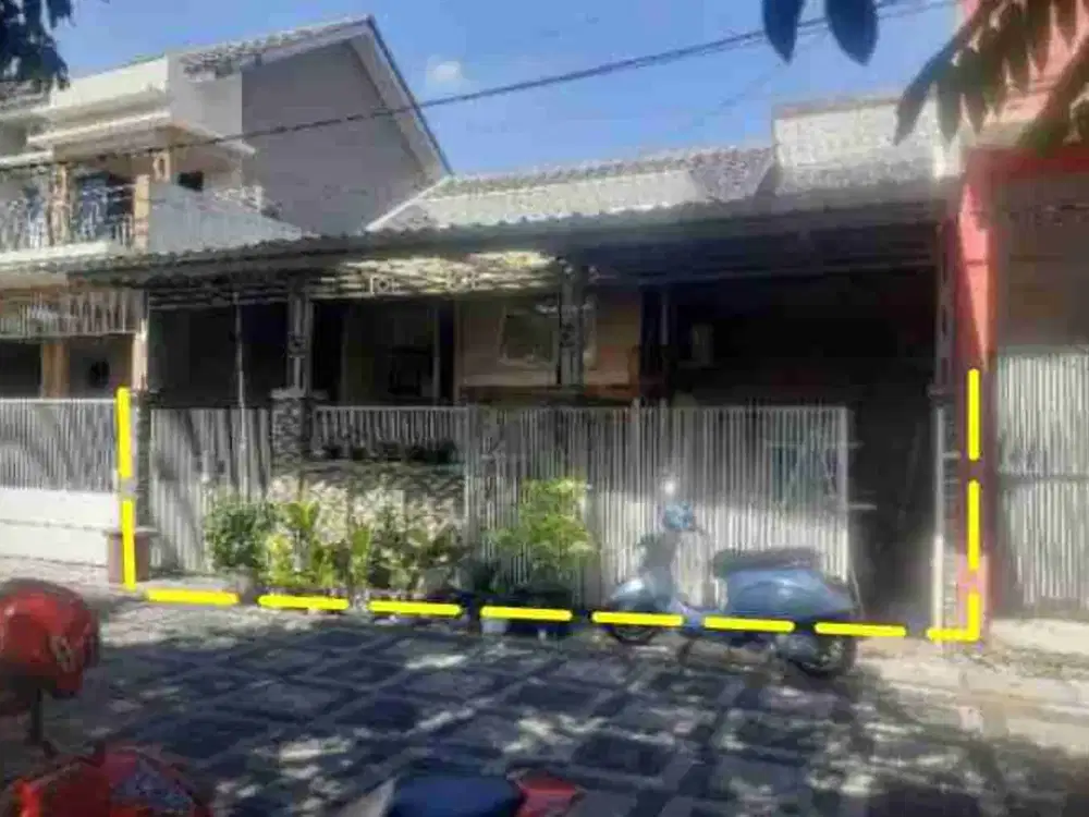 Dijual via lelang Perumahan pondok maritim cluster Bougenville Blok OO no.29 ,kel.kebraon kec.karang pilang SURABAYA,