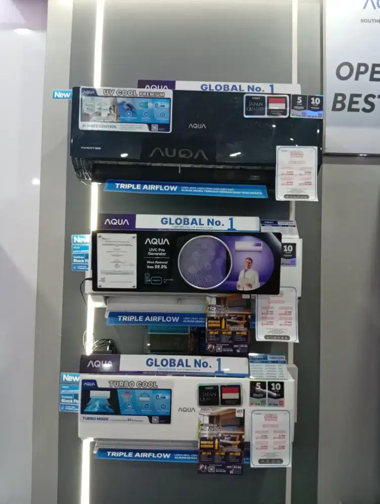 HOT PROMO NEW AC AQUA TERMURAH 2 JUTAAN TERPERCAYA BERGARANSI RESMI