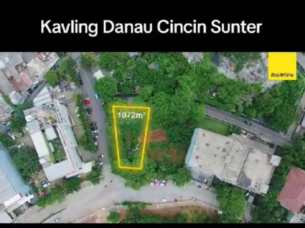Tanah Siap Bangun di Danau Cincin Posisi Hoek Dekat ke Tol Papango Luas 1072 M2 Bentuk Tanah Ngantong 3 View