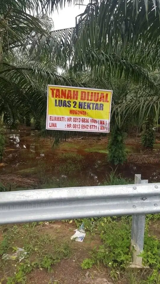Tanah Indralaya 2 Hektar + Kebun Sawit