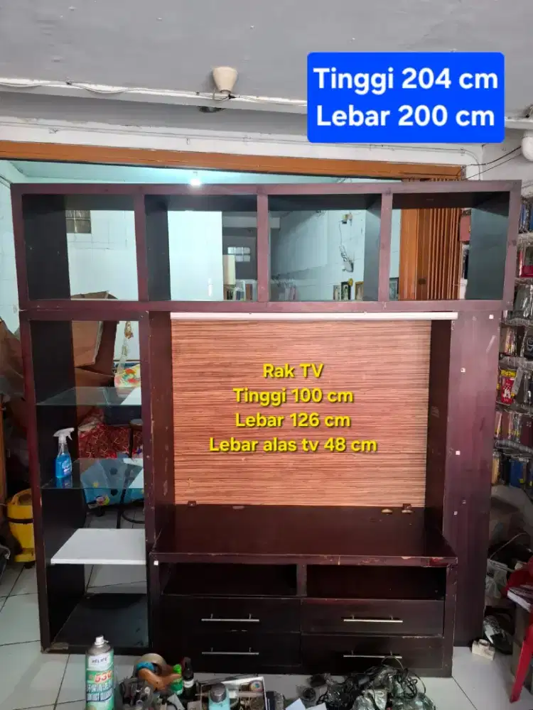 Lemari tv buat usaha jg cocok