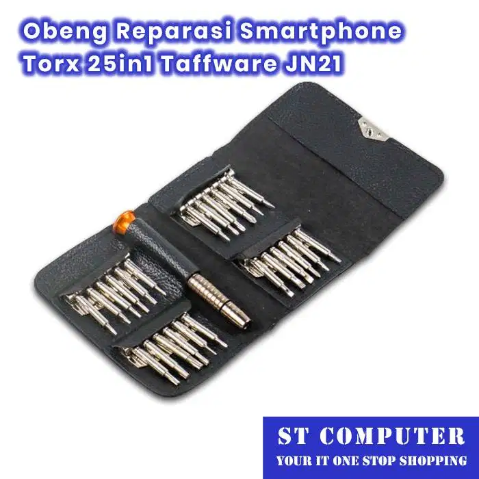 Obeng Reparasi Smartphone Torx 25in1 Taffware JN21