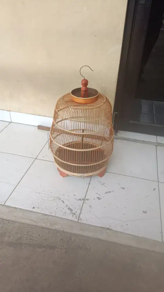 Kandang burung perkutut model jambu