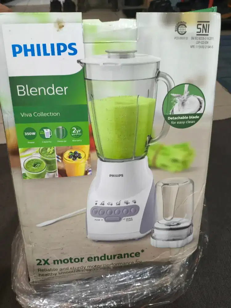 BLANDER PHILIPS HR2116 100% BARU