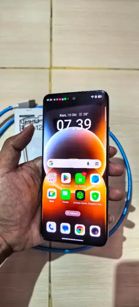 OPPO RENO 12 5G, RAM 12GB+4GB/256GB, BH 100%, BISA TUKAR TAMBAH