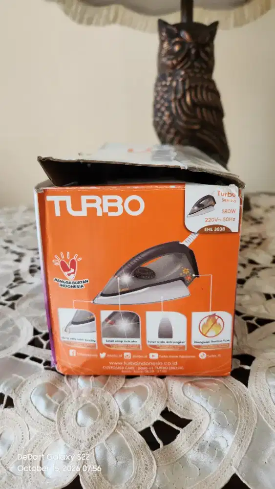 Setrika Turbo EHL 3038