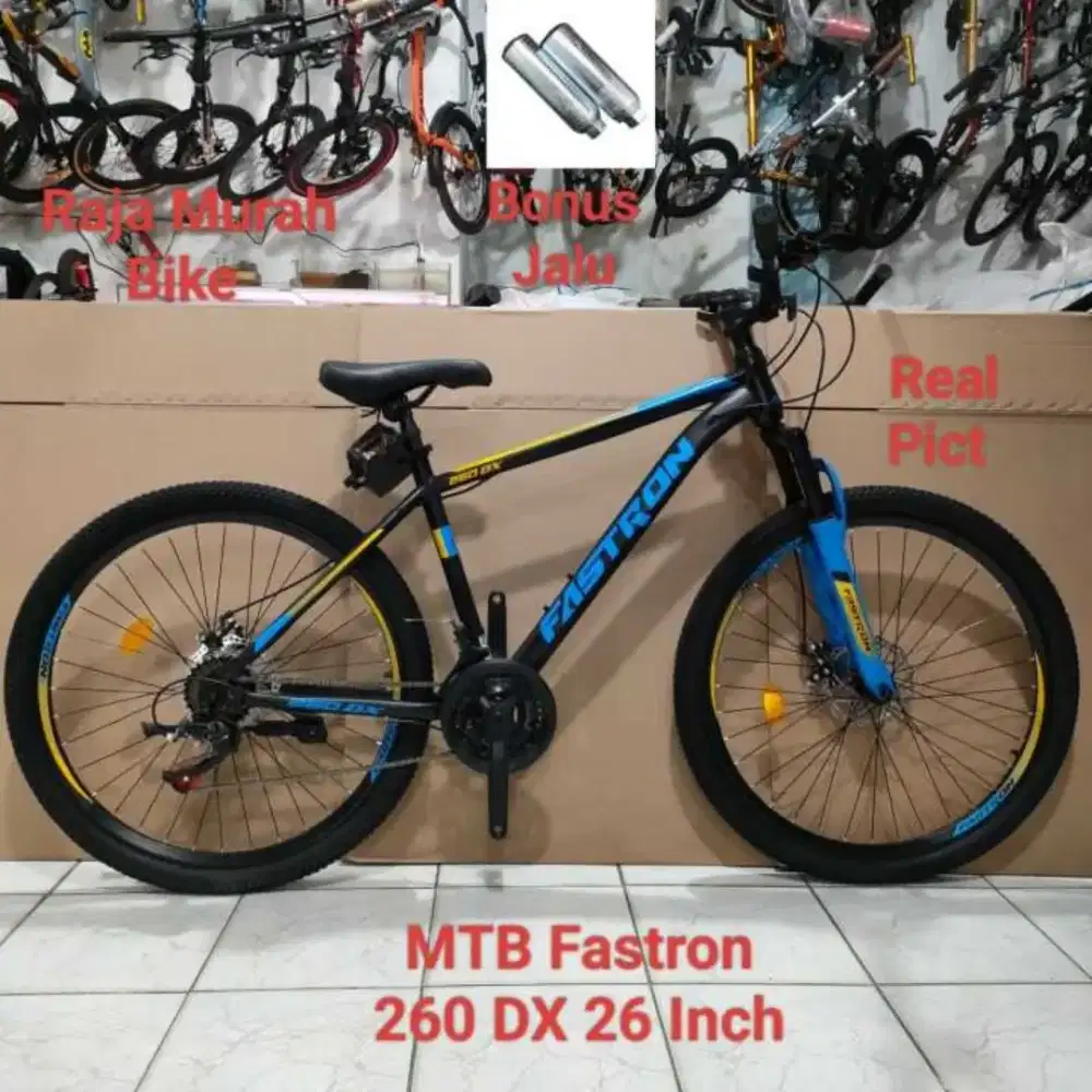 Jual Sepeda Fastron - Pemakaian Baru 3 Bulan, Kondisi Masih Bagus!