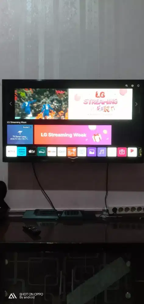 Jual smart tv LG 4K 43 inch nominus