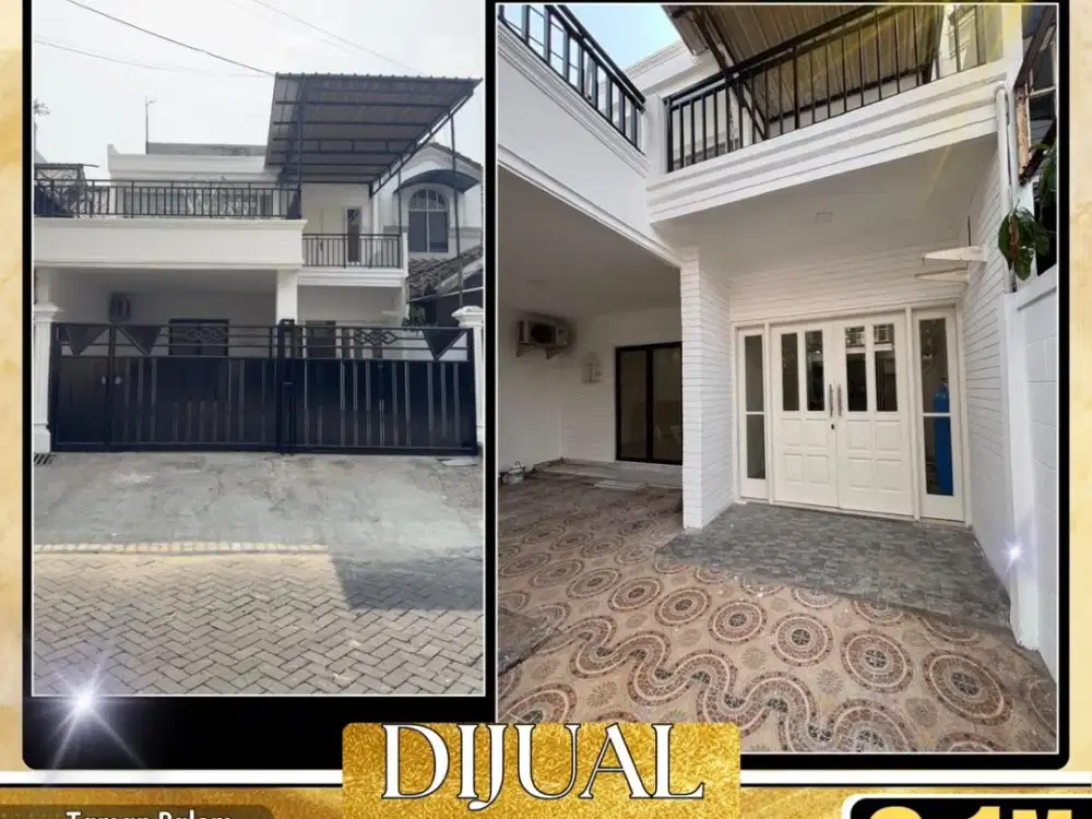 Dijual murah rumah 7 x 20 di taman palem lestari cengkareng jakarta barat