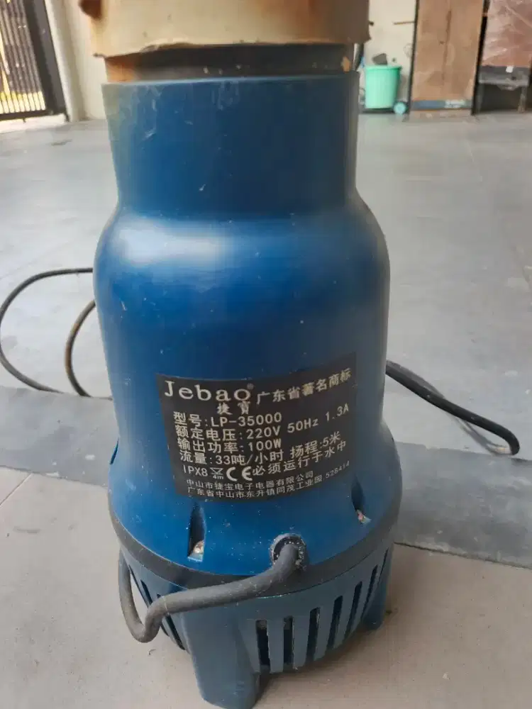 Pompa Air Celup Kolam Ikan Jebao Lp-35000