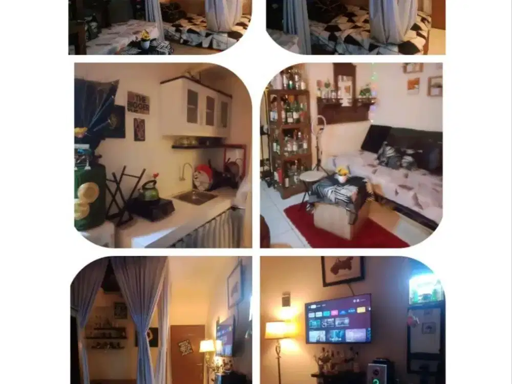 Gateway Ahmad Yani, Cicadas. Unit Apartemen Studio Furnish di Kota Bandung
