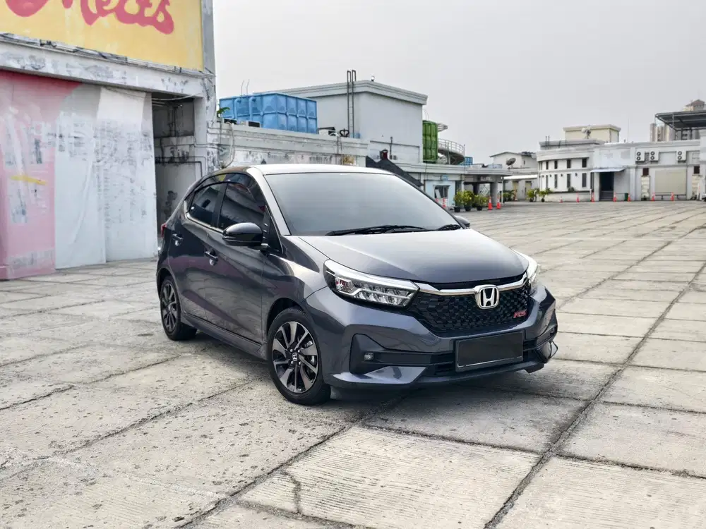 [KM 6.000]HONDA NEW BRIO RS CVT IMPROVEMENT GREY 2024