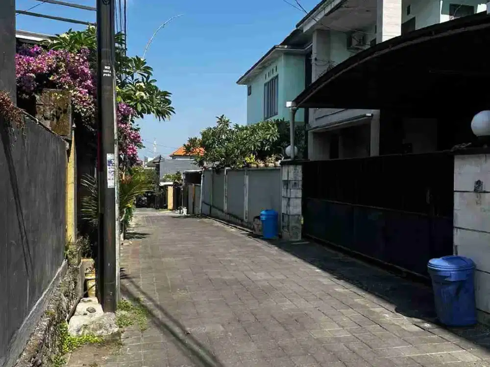 Jual Harga Global Tanah Luas 1.5are/150m² Jl Andakasa, Penamparan Denpasar Barat. Posisi Tanah Pojok. area Strategis & Tidak Banjir.
