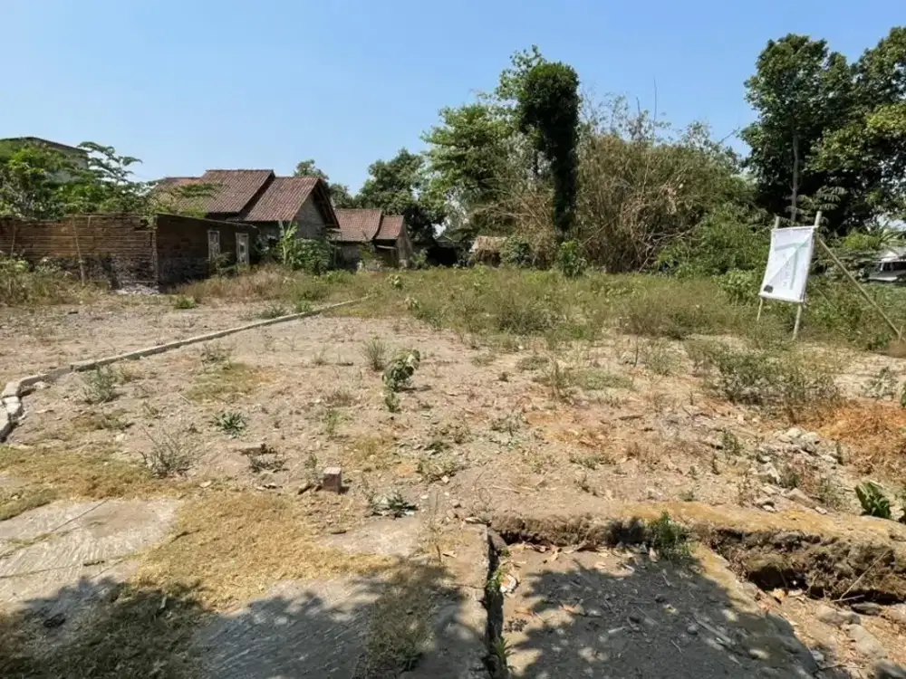 Tanah SHM Kalasan 5 Menit RS Bhayangkara Mulai 2 Juta per Meter
