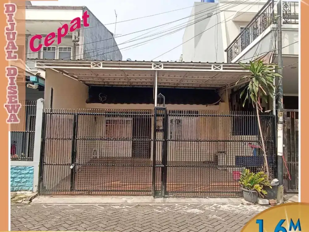 Dijual murah rumah 6 x 15 di citra garden 2 kalideres jakarta barat