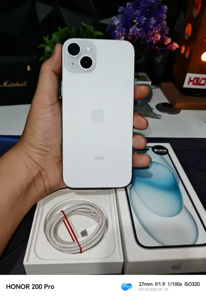 Iphone 15 Plus 128GB Resmi Fullset