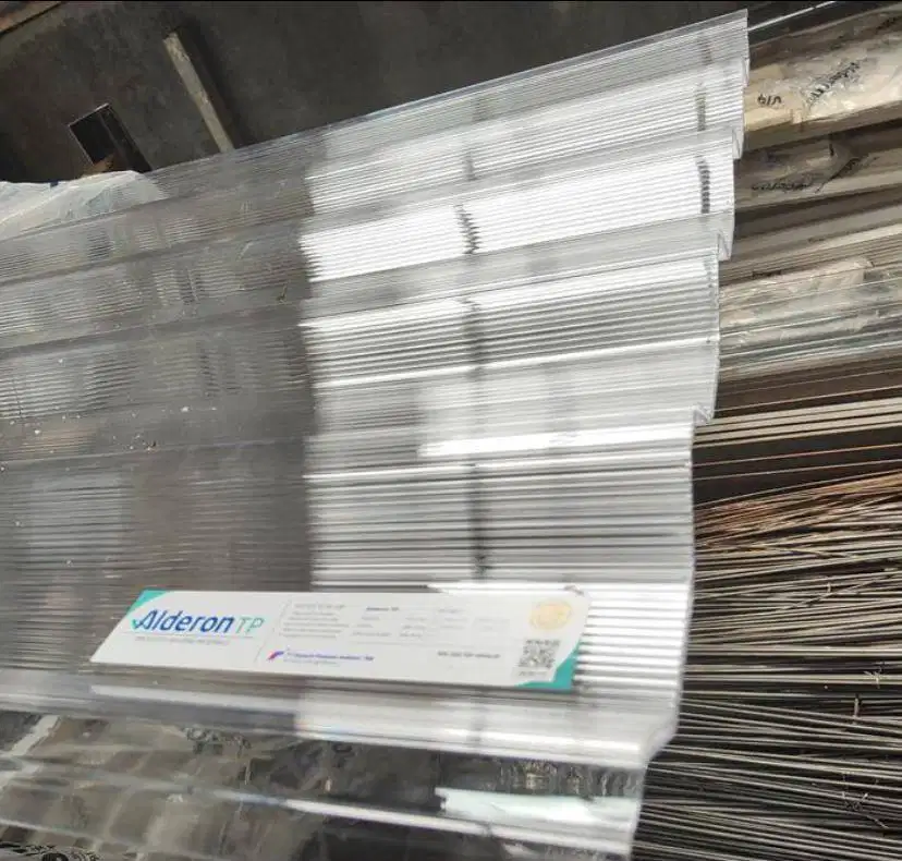 atap upvc doubel layer roofcold