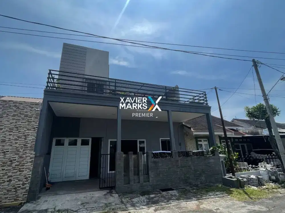 Dijual Rumah 2,5 Lantai Dekat Kampus di Jalan Ikan-Ikan, Lowokwaru, Kota Malang
