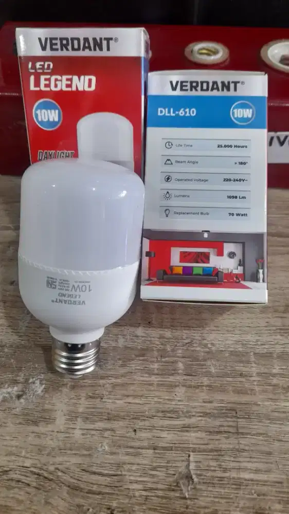Lampu LED Verdant Legend 10 watt