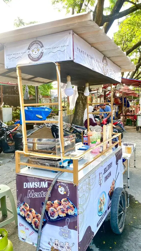 DIJUAL GEROBAK DIMSUM