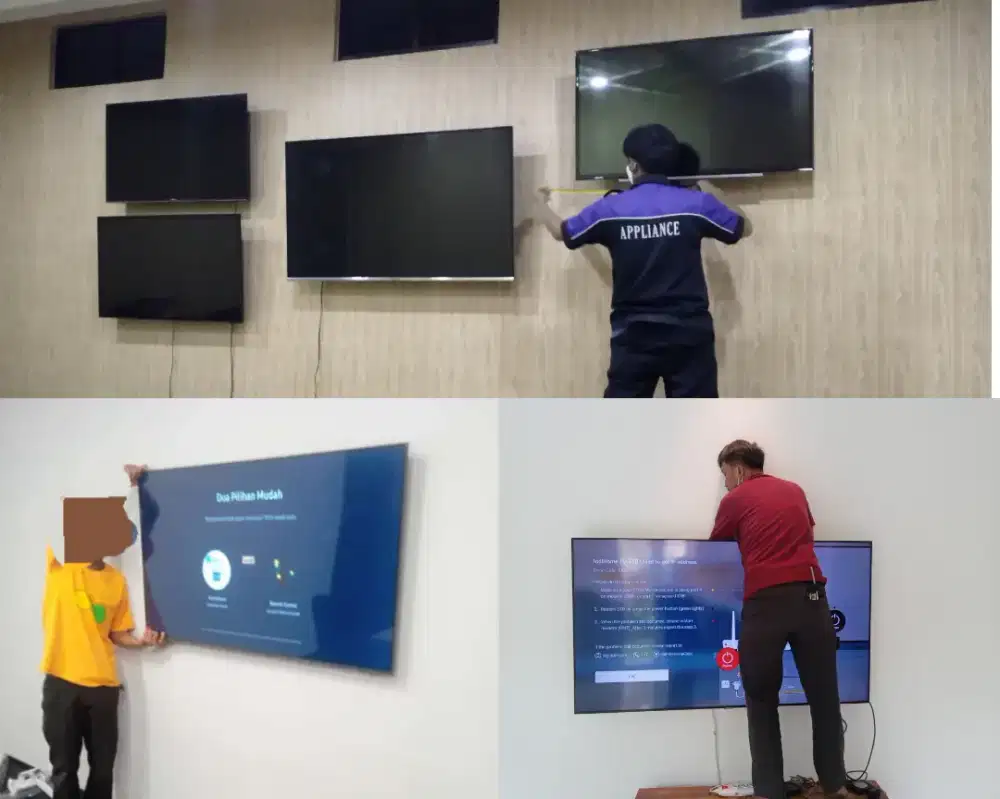 Braket +pasang, atau pasang saja terima rapih bracket breket led tv