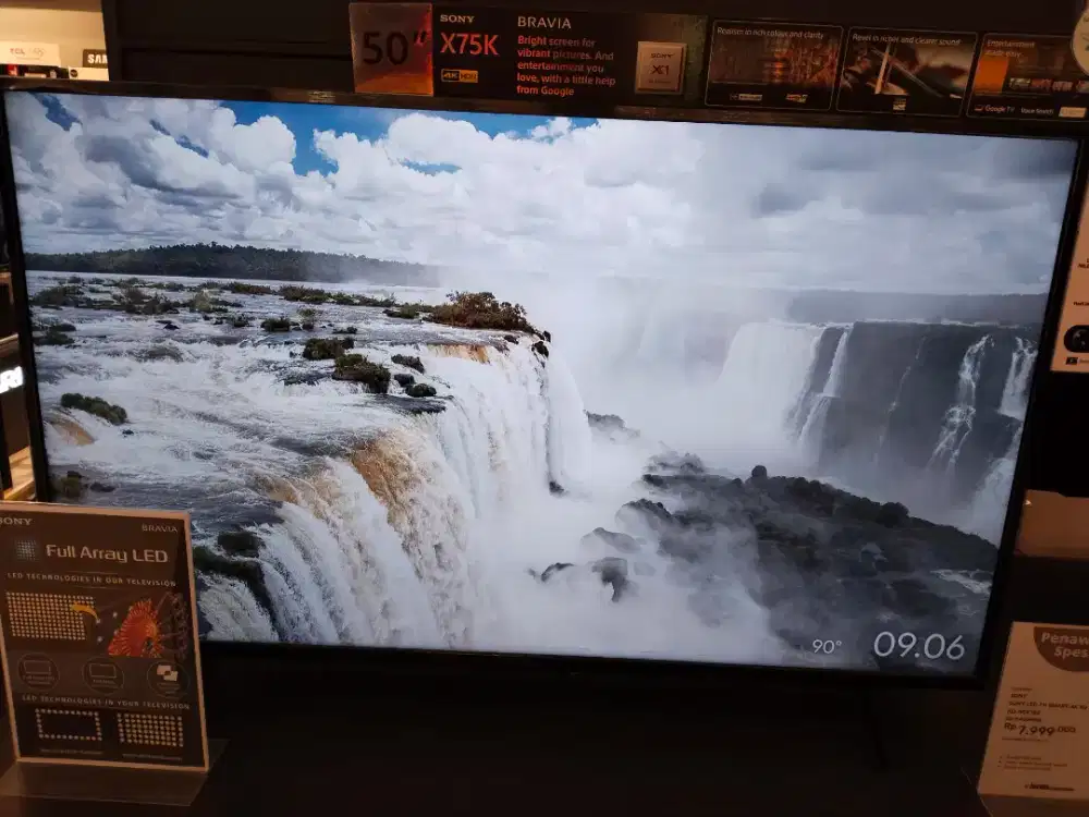 SONY LED GOOGLE TV 4K 50INCH