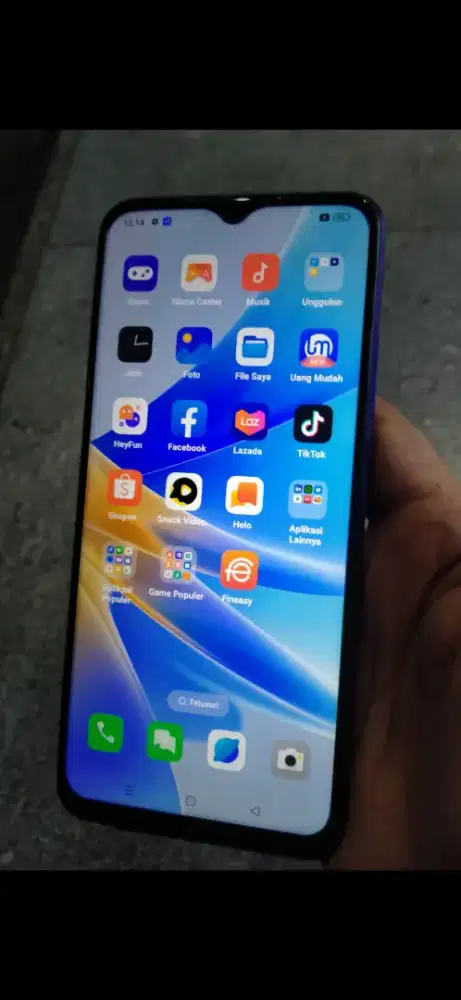 Oppo A17k ram 7=4+3 kondisi normal