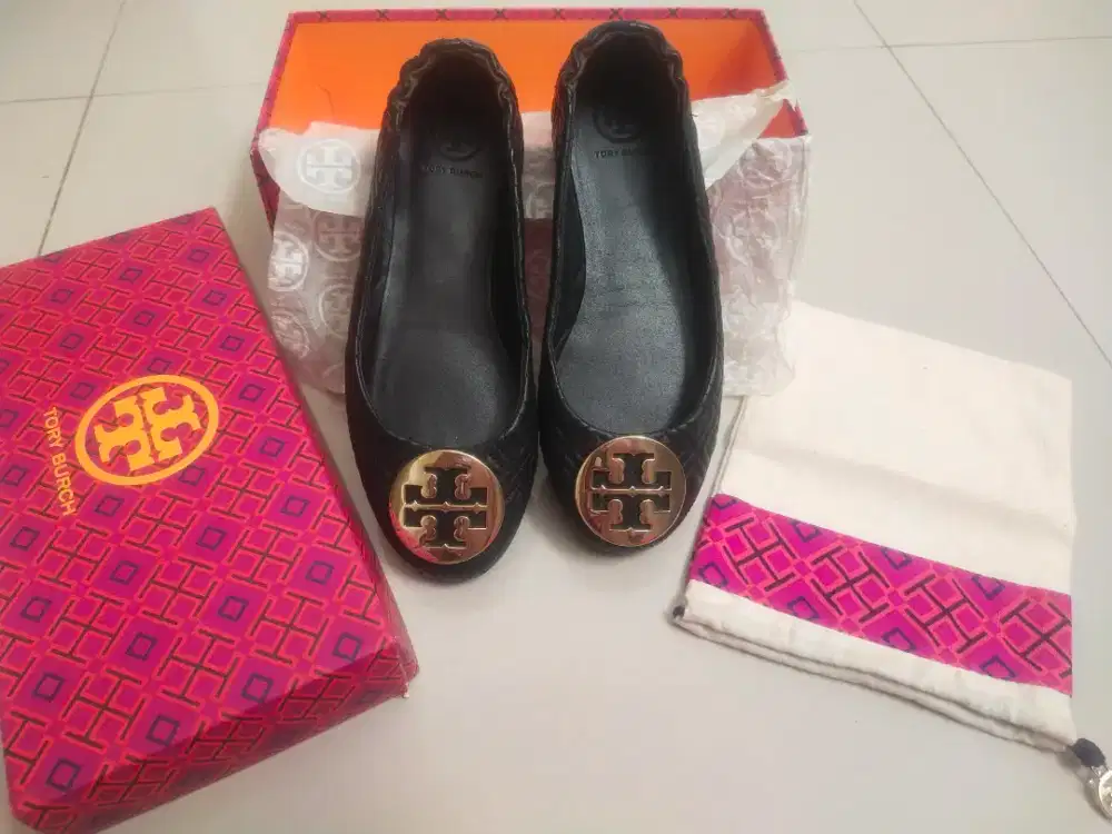 Preloved Tory Burch Minnie Quilted