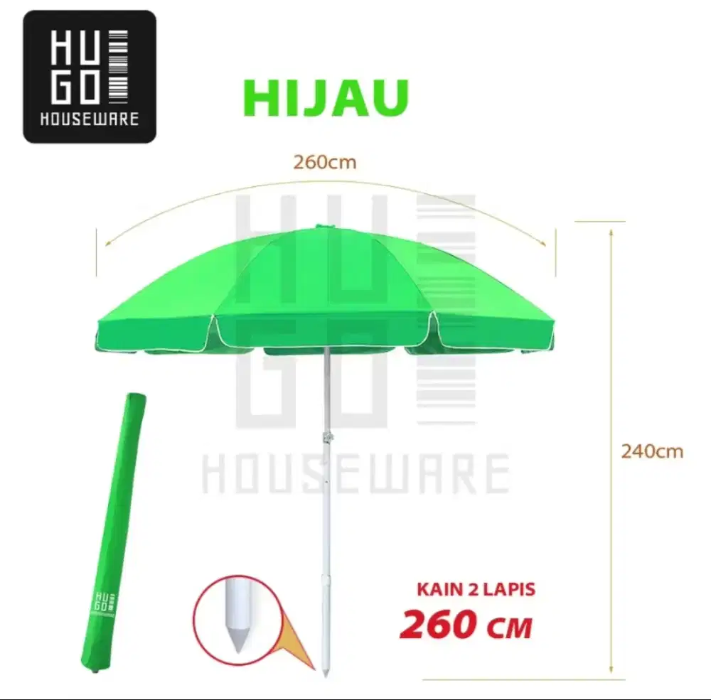 Payung jualan tenda