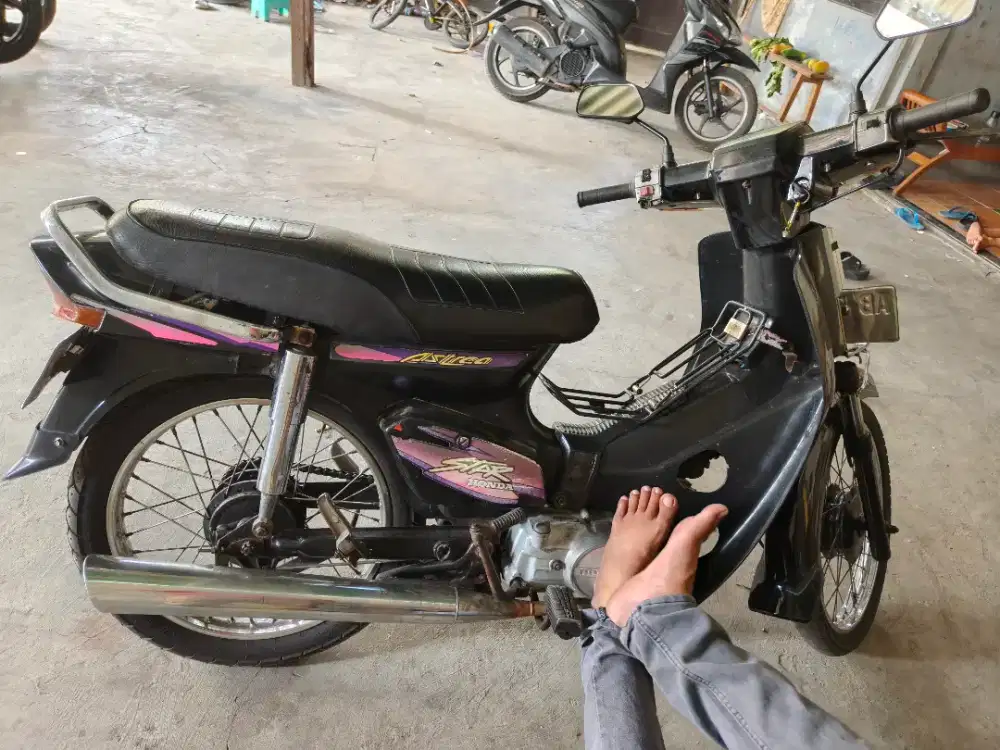 Honda Astrea Star THN 1992 plat AB sleman