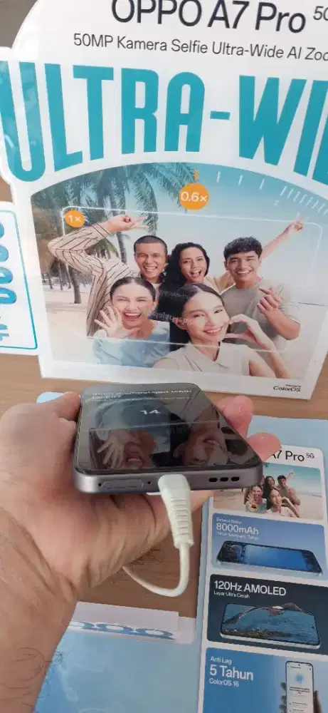 Oppo A7 Pro 5G 6GB/256GB Shine