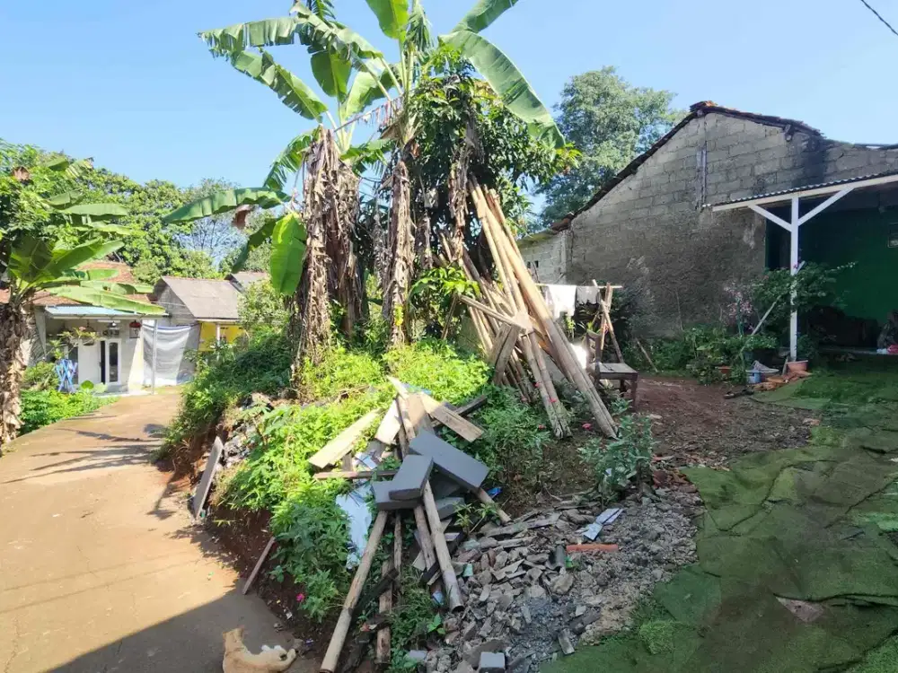 Dijual Tanah 80 M Akses Angkot Dekat Stasiun Citayam