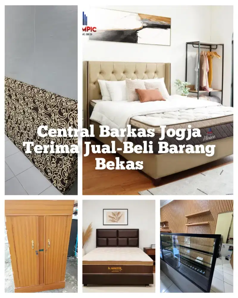 Tawarkan Barkas Springbed Bekas dan barang rumah tangga anda