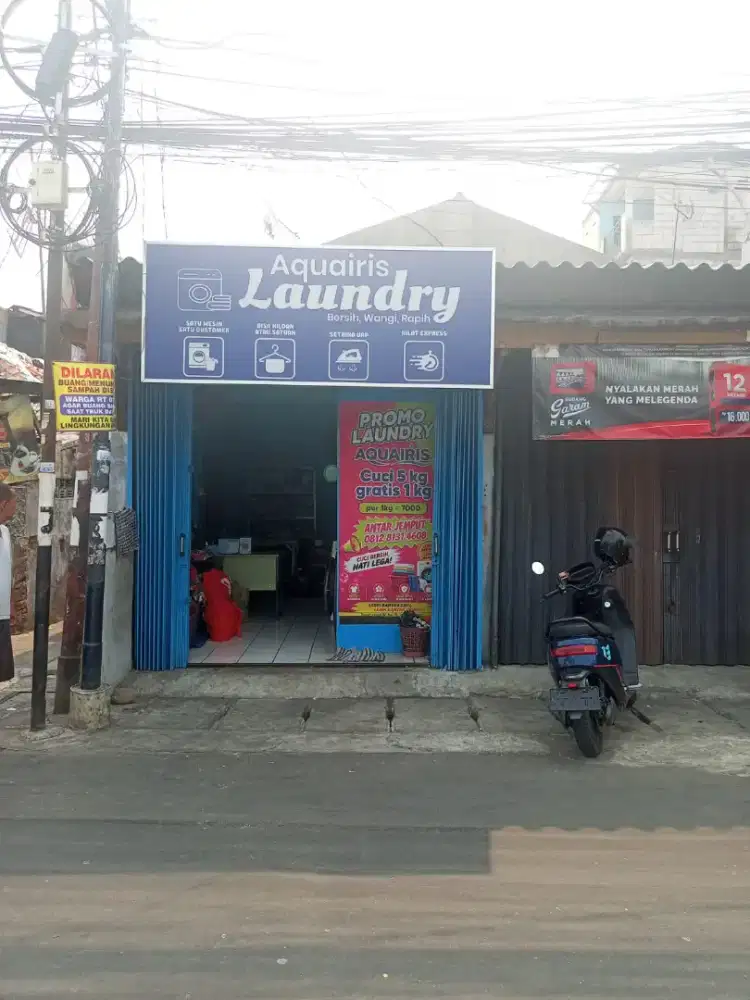 JUAL TEMPAT USAHA LAUNDRY