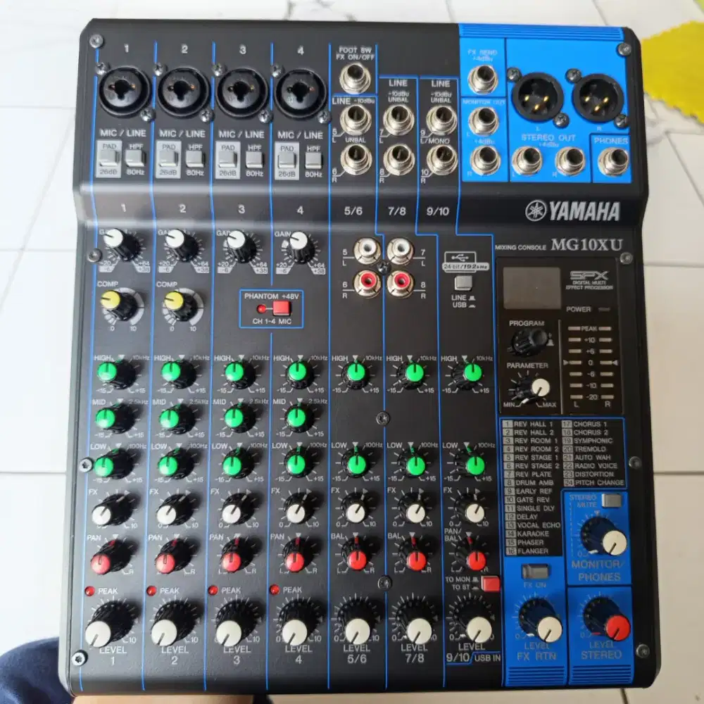 MIXER YAMAHA MG10XU ORIGINAL
