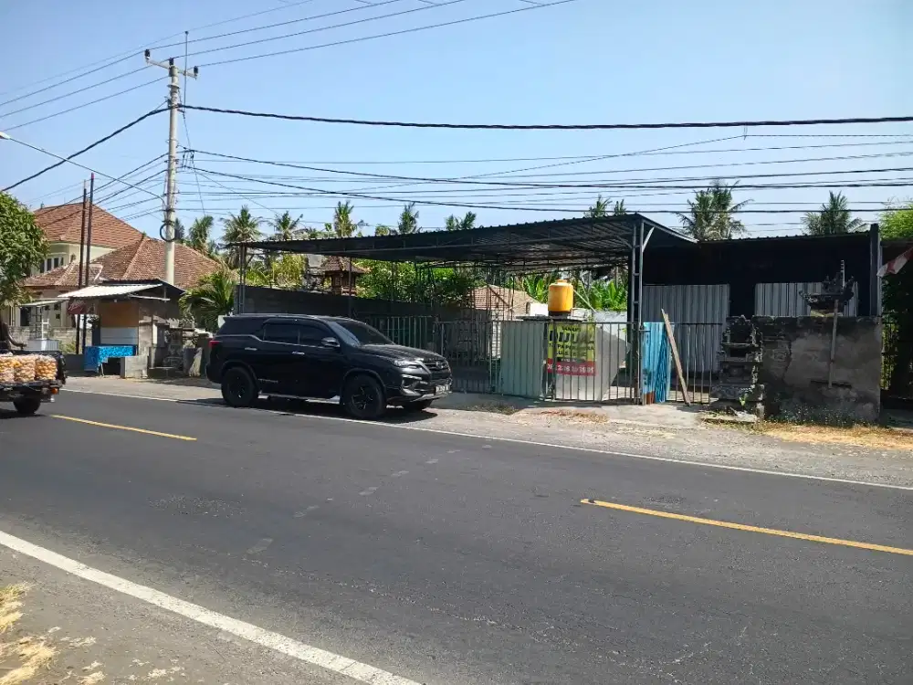 Jual tanah  murah 100 jt per are pingir jalan nasional tanpa perantara