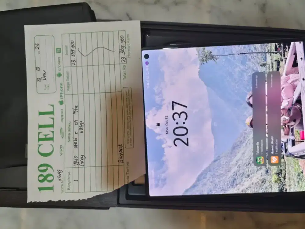 Vivo XFold 5 16/512 Garansi On Feb 2027