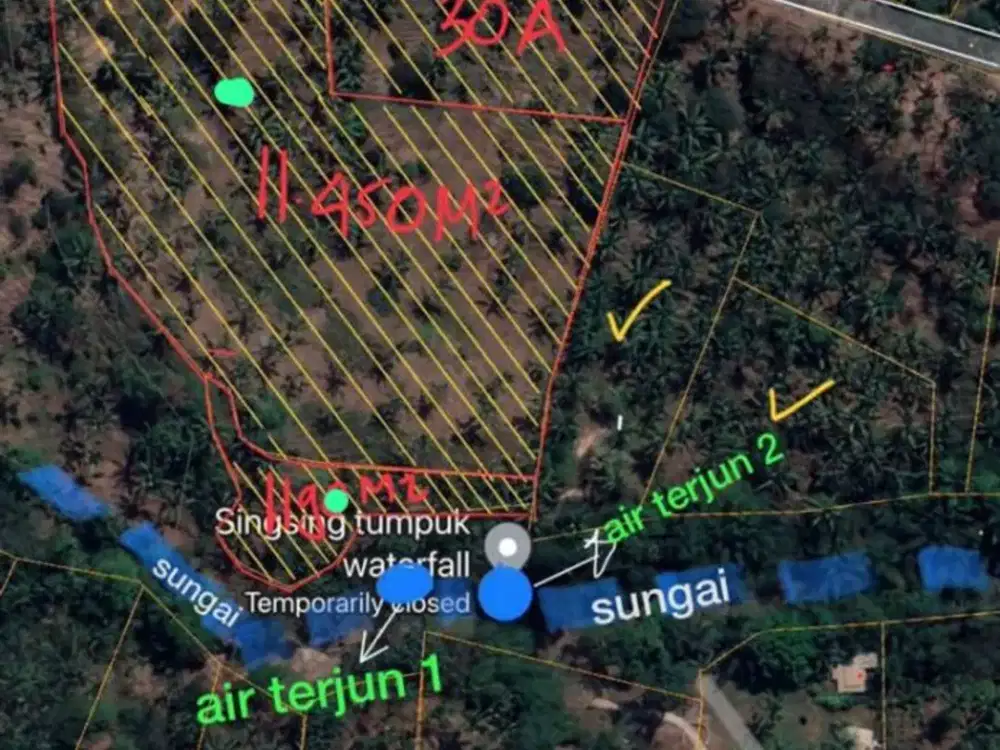 Bayangin Bangun Luxury Villa dengan Akses Pribadi ke 3 Air Terjun