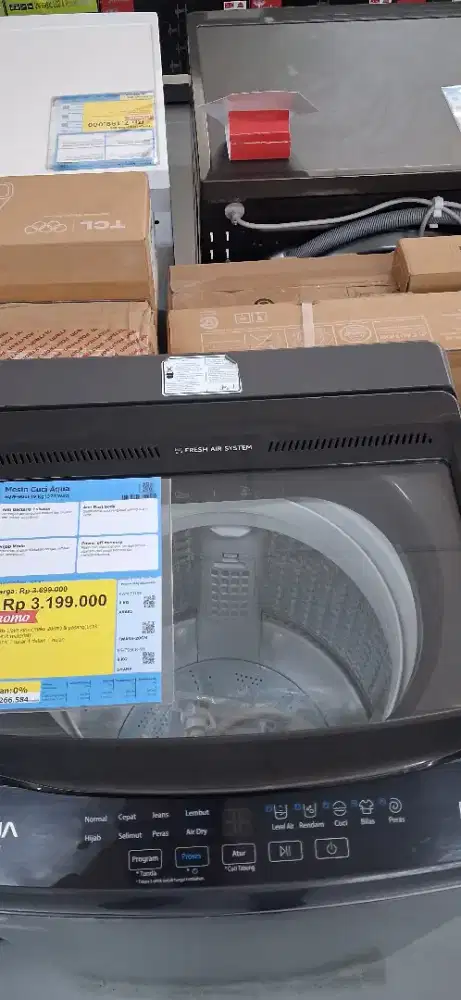 AQUA WM TOP LOAD 800F